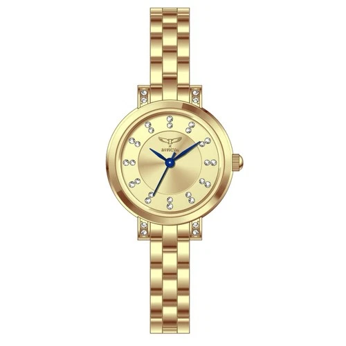 Invicta Women's Watch Angel I Quartz Yellow Gold Alloy Bracelet