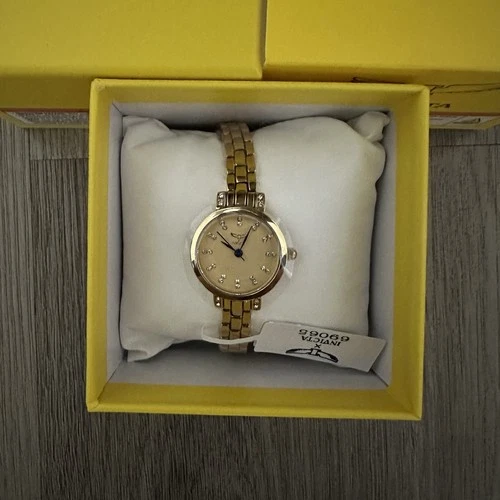 Invicta Women's Watch Angel I Quartz Yellow Gold Alloy Bracelet - photo 5