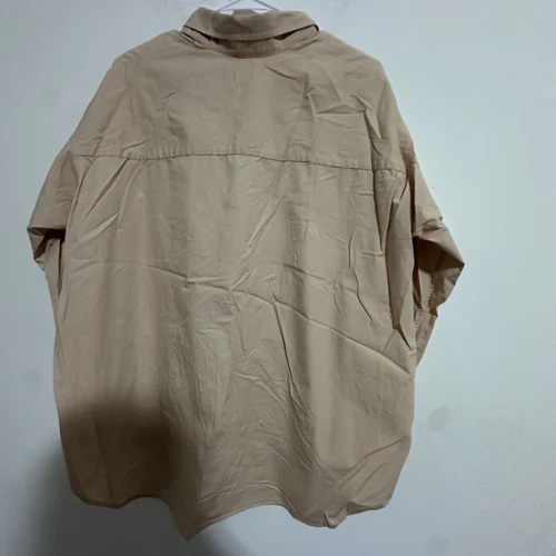 ARITZIA WILFRED FREE Relaxed Beige Cotton Shirt - Men's S - photo 2