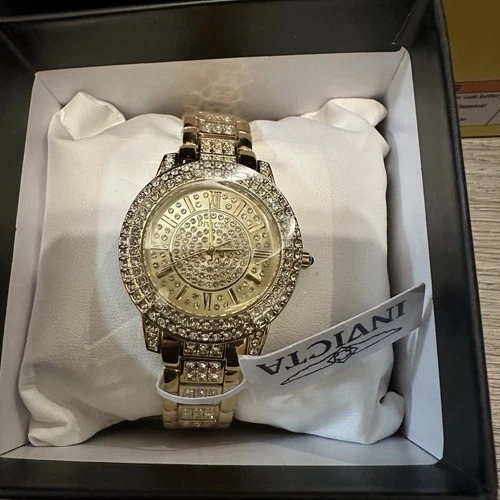 NIB Rhinestone Embroidered Invicta Wildflower Women's Watch - 32 - photo 2