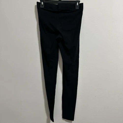 OLD NAVY Womens Black Cotton Leggings Full Length Size S Tall - photo 2
