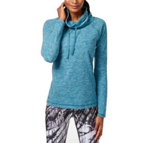 NWT IDEOLOGY Women's Space-dyed Fleece Pullover Top XS
