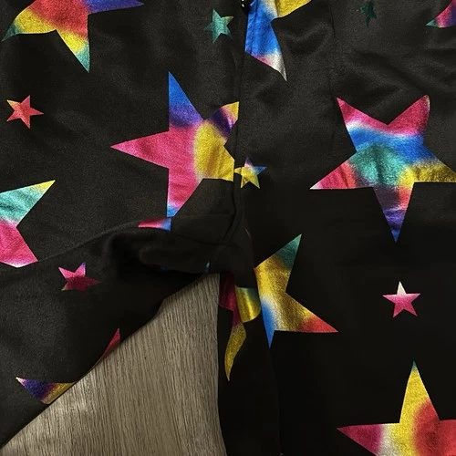 NWT DRILL CLOTHING COMPANY Hologram Star Black Swim Shorts - Men - photo 3