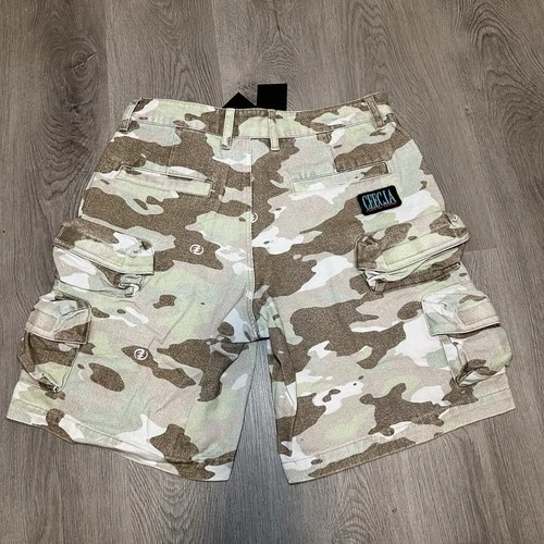 RARE CEECLA Camo Cargo Mens Short Size M - photo 2