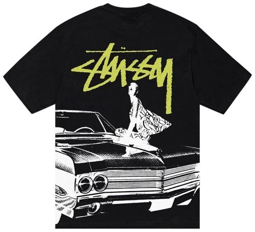 STUSSY Beat Crazy Tee "Black" Mens Size S