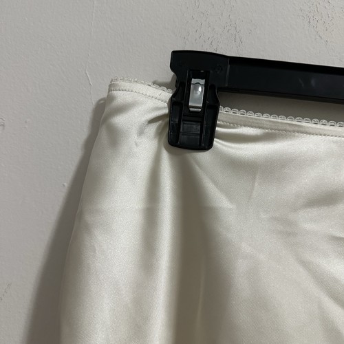 Women's Satin Mini Skirt - Wild Fable - Off-White/Cream - Size S - photo 4