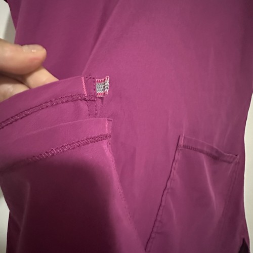 Scrub Star Fuchsia Pink Scrub Set Size S Top & Pant - photo 3