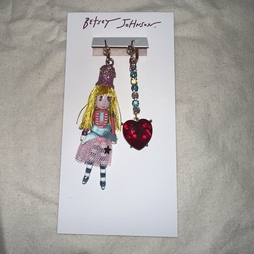Betsey Johnson Nutcracker Girl Dangle Earrings - Christmas NEW - photo 3