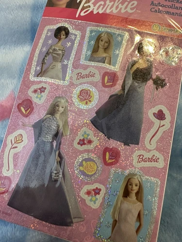Sealed Vintage 2000 Sandylion Barbie Sticker Sheet RARE - photo 2