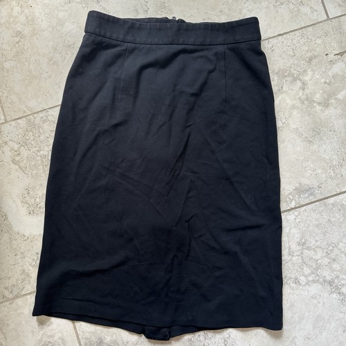 THEORY Business Casual Black Stretchy Pencil Skirt Womens Size 0 - photo 2