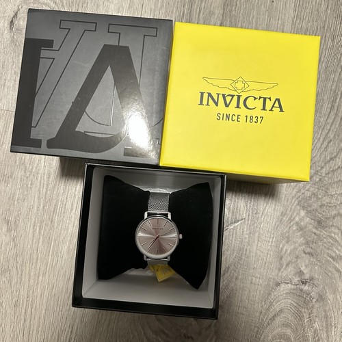 Invicta Women's Watch Angel Quartz Silver Tone Dial Mesh Bracele - photo 2