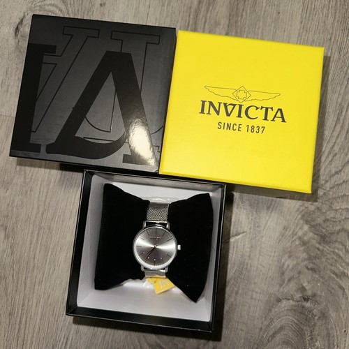 Invicta Women's Watch Angel Quartz Silver Tone Dial Mesh Bracele - photo 3