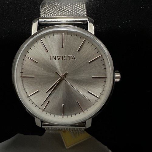 Invicta Women's Watch Angel Quartz Silver Tone Dial Mesh Bracele - photo 5