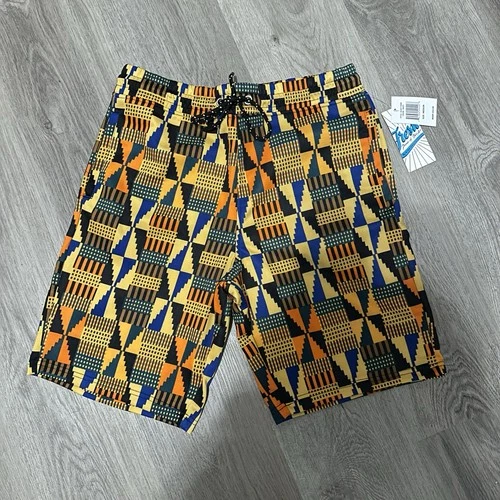 NWT FRESH PRINTS OF BEL-AIR BY DRILL CLOTHING African Print Swim