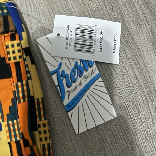 NWT FRESH PRINTS OF BEL-AIR BY DRILL CLOTHING African Print Swim - photo 4