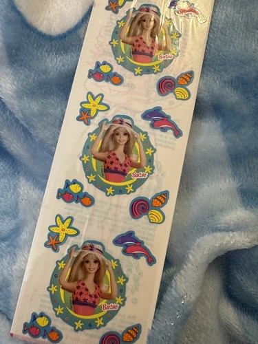 Sealed Vintage 2000 Sandylion Barbie Sticker Sheet - photo 2