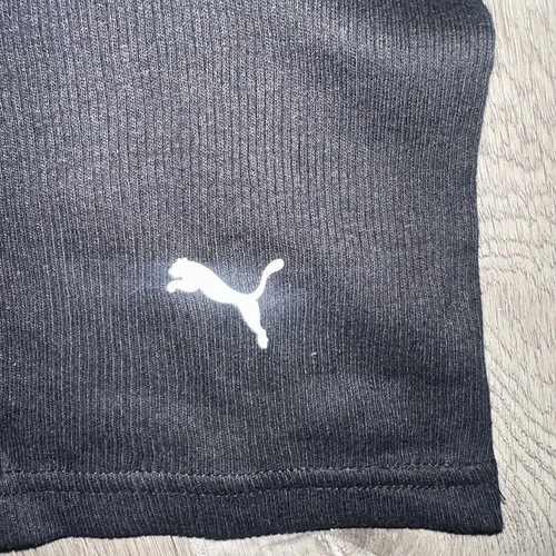 PUMA Mens Rib Tank Top White Logo Black Size M - photo 3