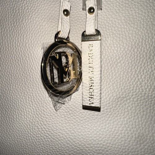 Badgley Mischka Off-White Vegan Leather Tote Bag - photo 5
