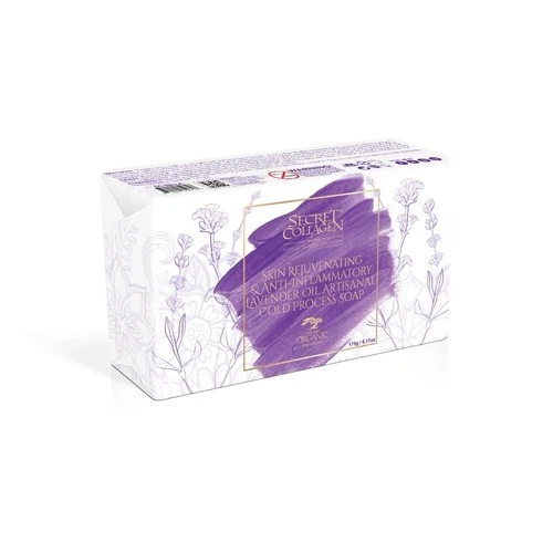 Secret Collagen Lavender Soap - Rejuvenating & Anti-Inflammatory - photo 3