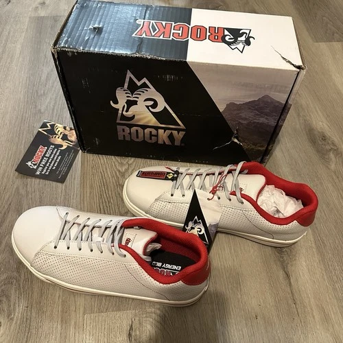 ROCKY SKATE SR CASUALS Mens Size 9M Leather Nano Comp Toe Work S