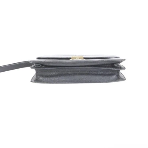 BALLY 100% Authentic Black Leather Portfolio Clutch Bag - photo 4