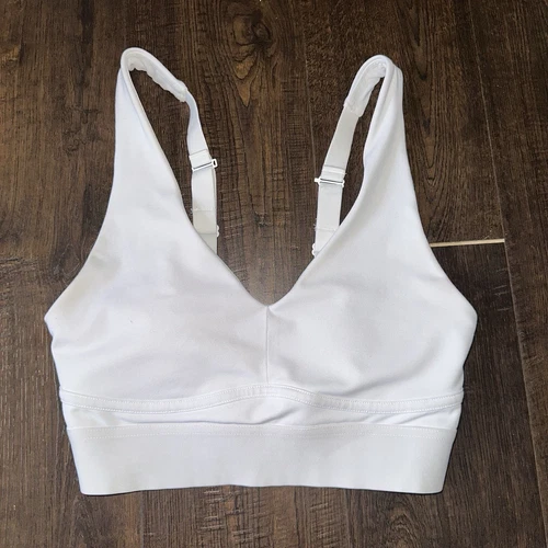 Fabletics All Day Every Day Low Impact Bra White M - photo 2