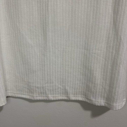 NWT COOFANDY Men's Ribbed White Super Stretchy Top T-Shirt Size - photo 4