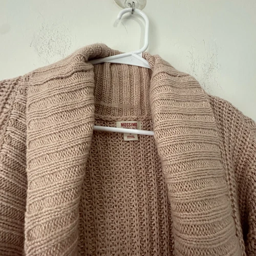 MOSSIMO SUPPLY CO. Blush Pink Cowl-Neck Cardigan Sweater - Women - photo 3