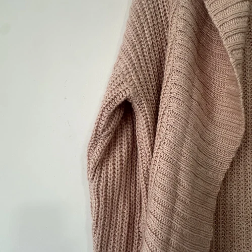 MOSSIMO SUPPLY CO. Blush Pink Cowl-Neck Cardigan Sweater - Women - photo 4