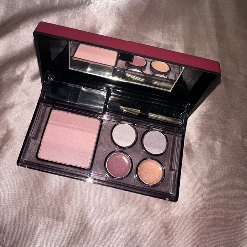 ELIZABETH ARDEN Silver Smoke Compact Mirror Set