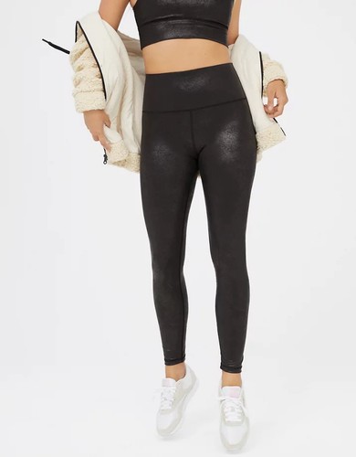 AERIE OFFLINE The Hugger High Waisted Crackle Legging S - photo 2