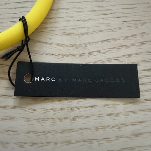 Marc By Marc Jacobs Safety Yellow Rubber Bracelet NWT - photo 3