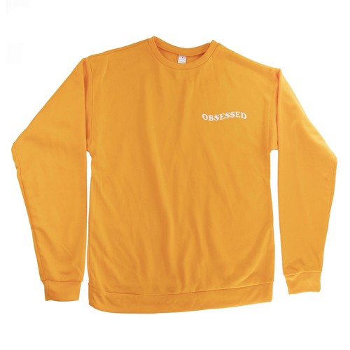 Obsessed Orange Sweatshirt Crewneck Size M - photo 2