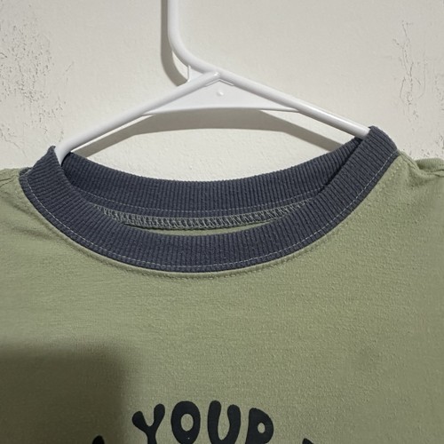 Colorful Planet Mother Earth Green Cropped Oversized Shirt - photo 3