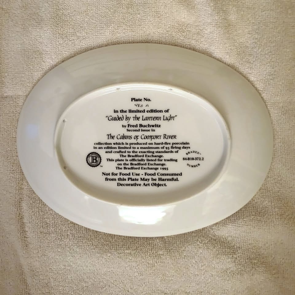 Fred Buchwitz Limited Edition "Guided by the Lantern Light" Plat - photo 2