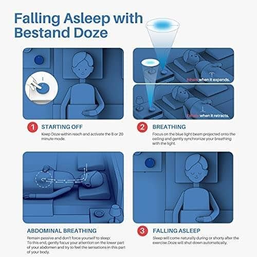Bestand Sleep Aid Device Breathing Blue Light Therapy - photo 2