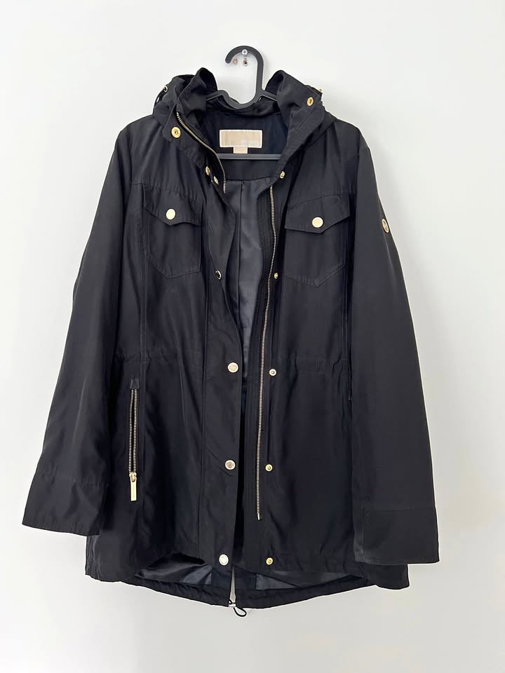 Michael Kors Black Anorak (Women / Size Small)