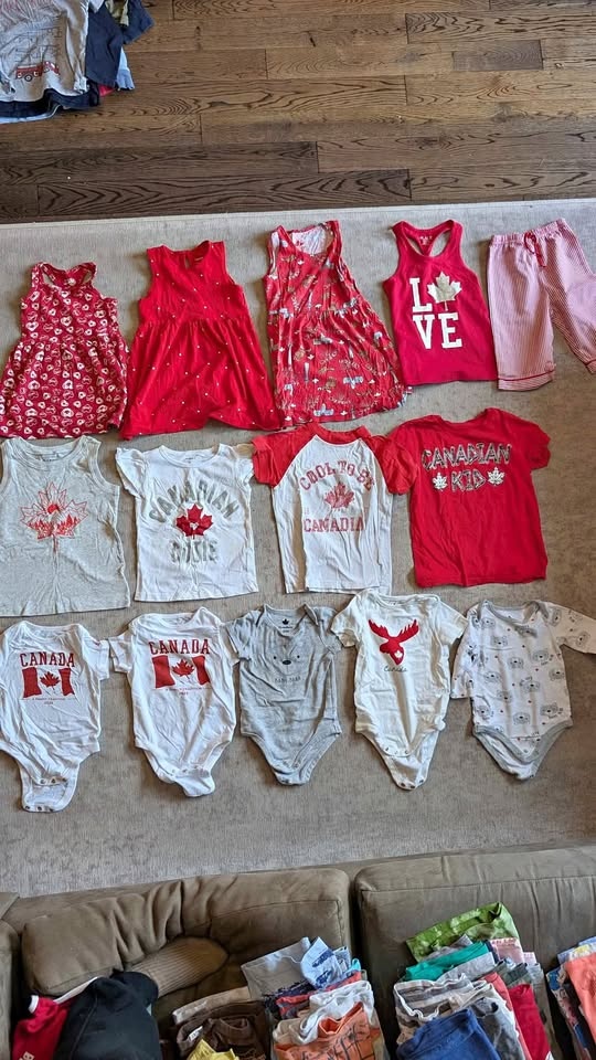 Canada Day Baby/Toddler Clothes