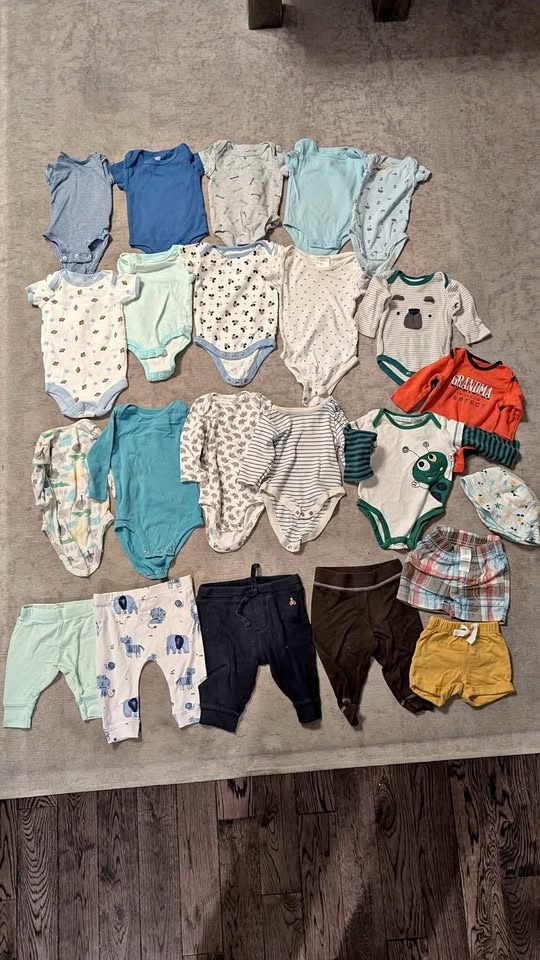 3-12m Huge 24 Piece Baby Boy Clothes
