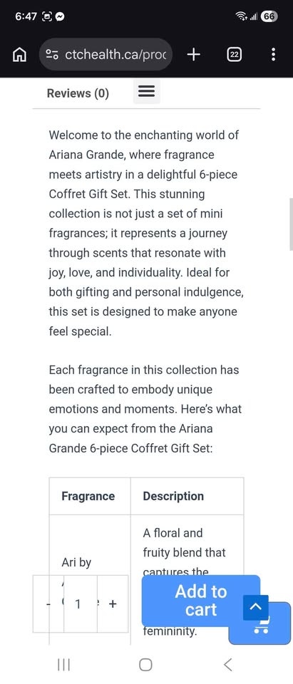 Ariana grande perfume sampler - photo 4