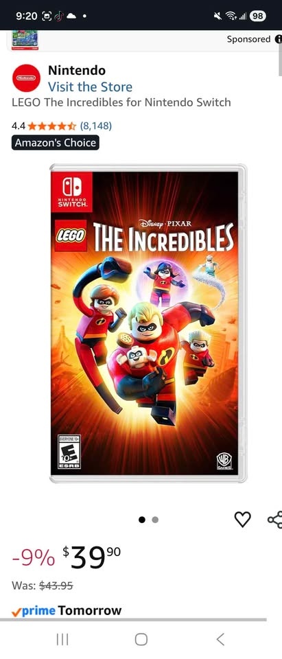 Nintendo Switch Games - Incredibles & Mario Maker 2 - photo 3
