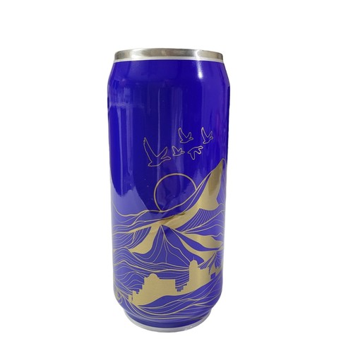Stainless Steel Grey Goose Vodka Collectible Cap Tumbler Drink C