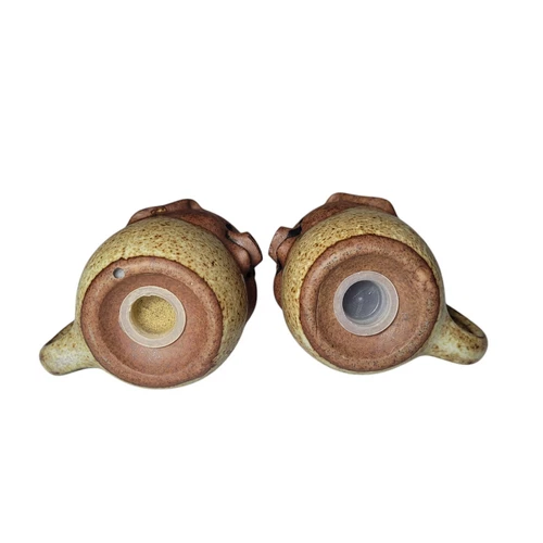UCTCI Japan Happy Pig Salt & Pepper Shakers Stoneware - photo 4