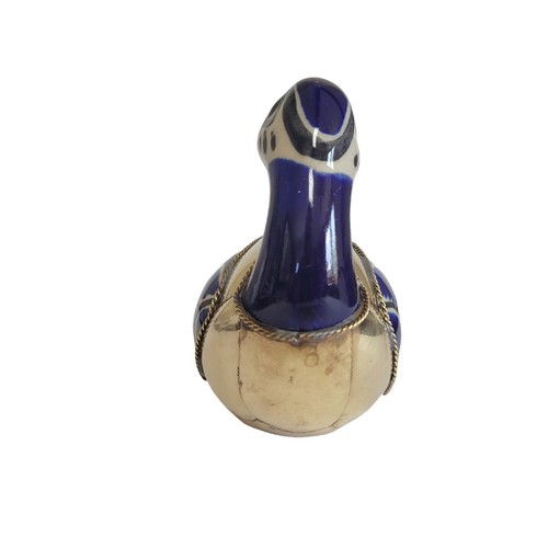 Vintage Tonala Mexican Pottery Ceramic Duck - photo 2