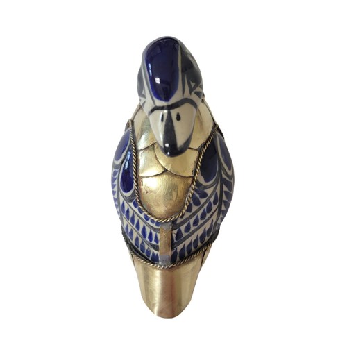 Vintage Tonala Mexican Pottery Ceramic Duck - photo 3