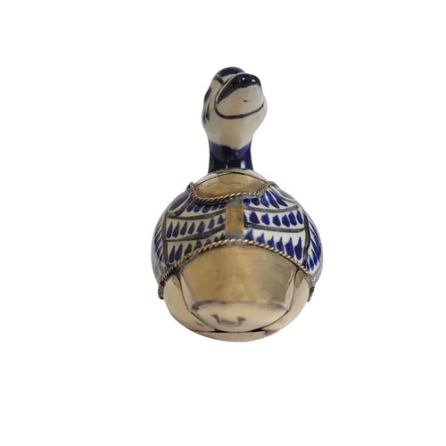 Vintage Tonala Mexican Pottery Ceramic Duck - photo 5