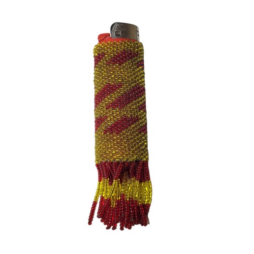 Vintage 1970s Beaded Lighter Case - photo 2