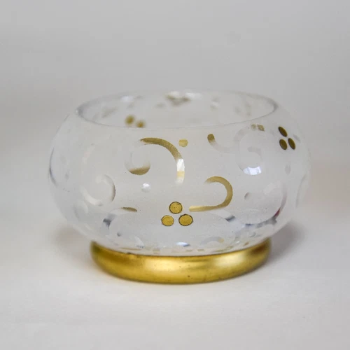 Retired PartyLite Festive Flair Tealight Holder Trio New In Box - photo 3