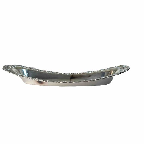 Vintage Old English Reproduction Silver Plated Tray - photo 5