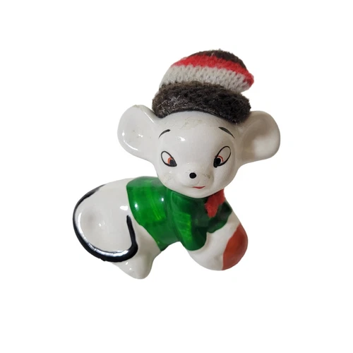 Vintage Brinn’s Ceramic Christmas Mouse